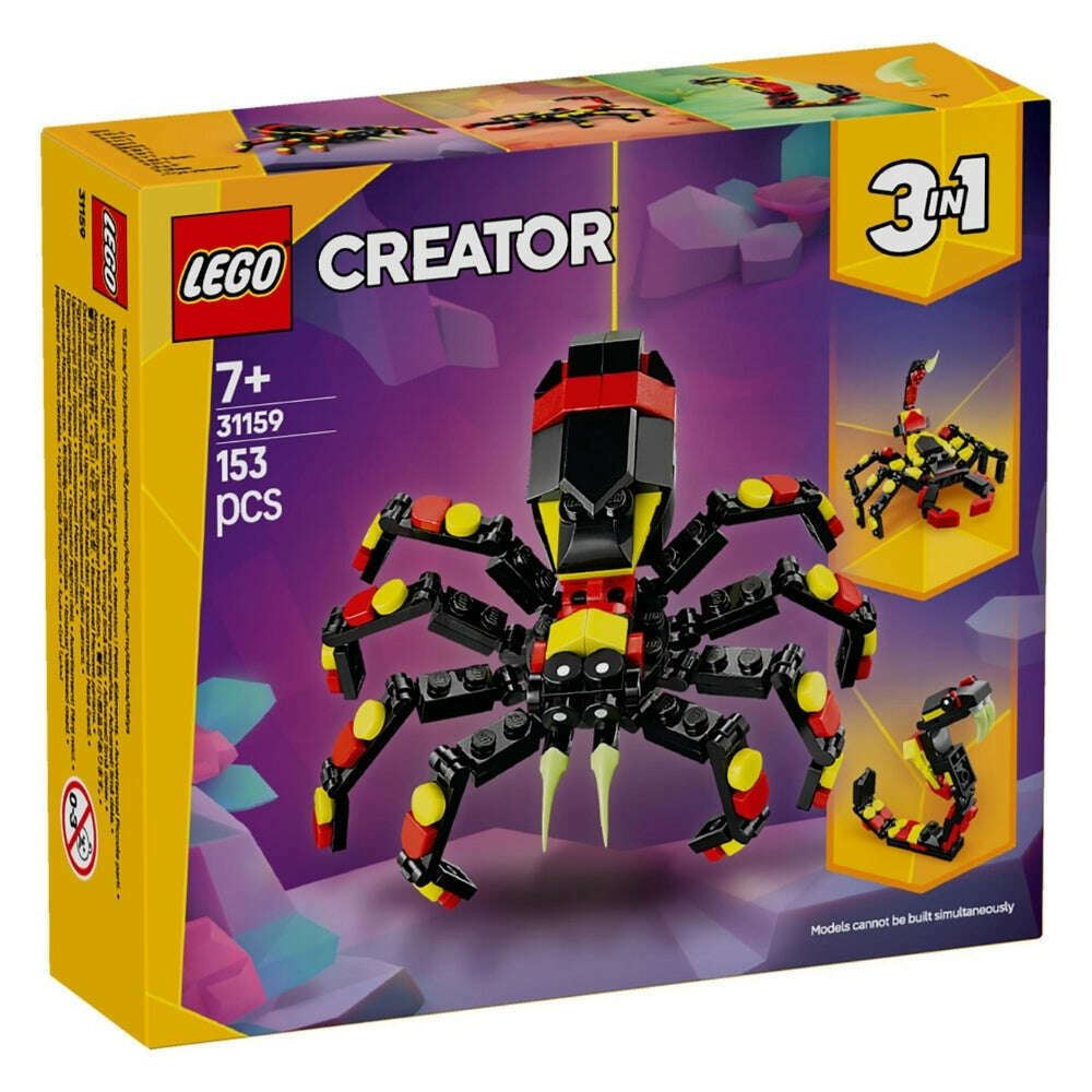 Toys N Tuck:Lego 31159 Creator Wild Animals: Surprising Spider,Lego Creator