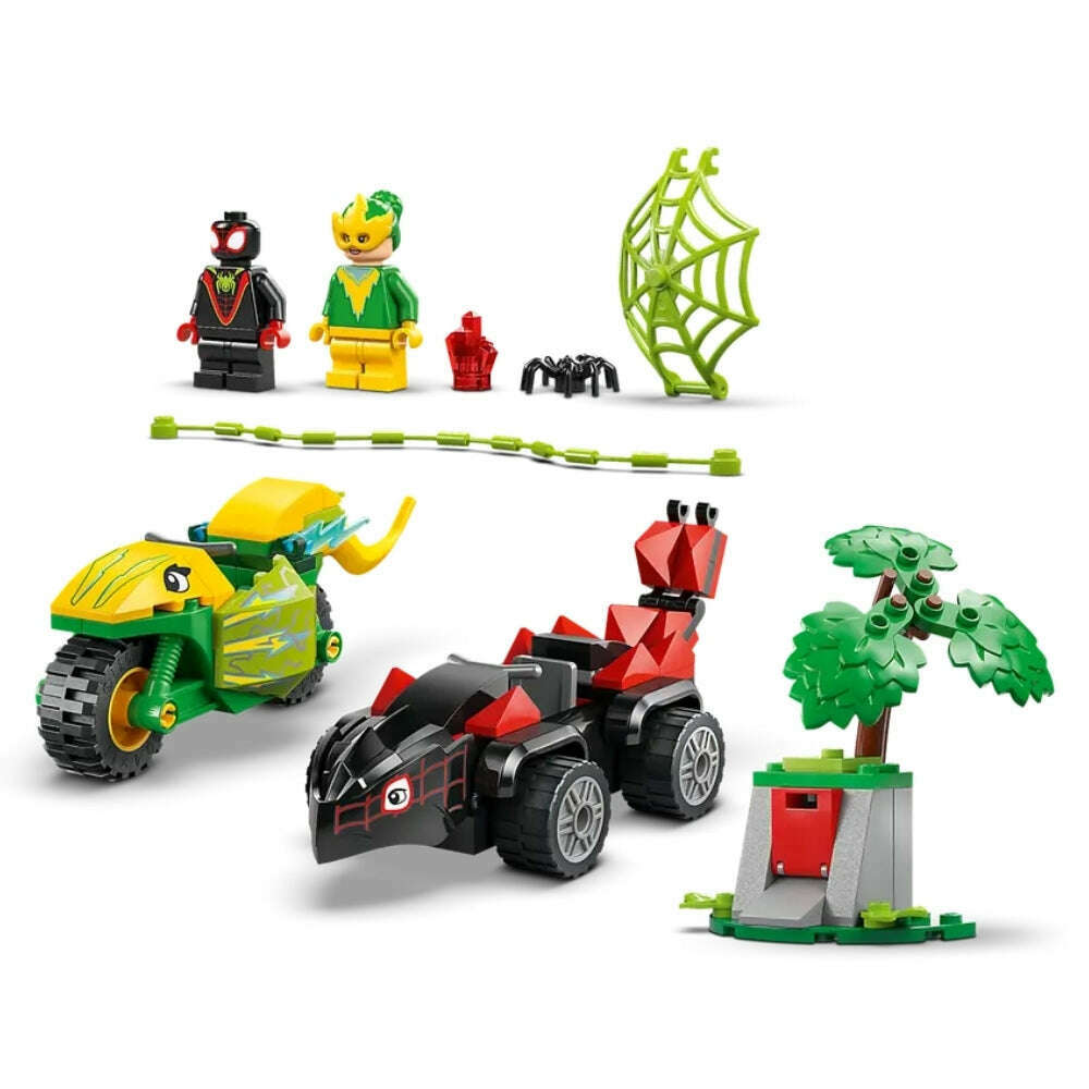 Toys N Tuck:Lego 11198 Marvel Spin and Electro Dinosaur Vehicle Chase,Lego Marvel