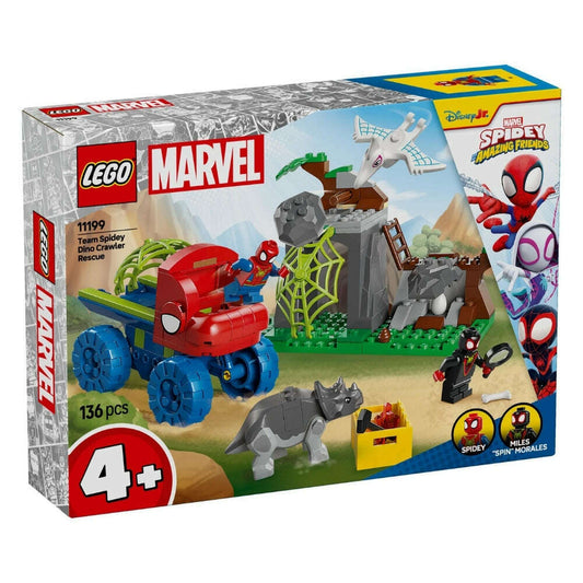 Toys N Tuck:Lego 11199 Marvel Team Spidey Dino Crawler Rescue,Lego Marvel