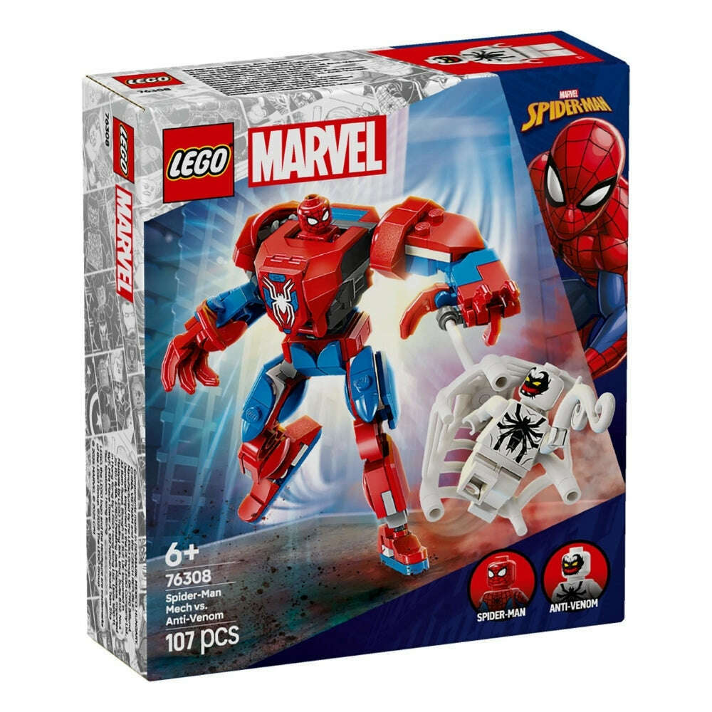 Toys N Tuck:Lego 76308 Marvel Spider-Man Mech vs. Anti-Venom,Lego Marvel