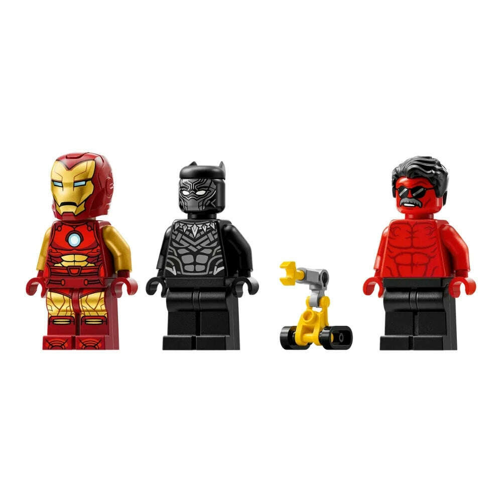 Toys N Tuck:Lego 76310 Marvel Iron Man Car & Black Panther vs. Red Hulk,Lego Marvel