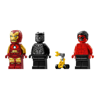 Toys N Tuck:Lego 76310 Marvel Iron Man Car & Black Panther vs. Red Hulk,Lego Marvel