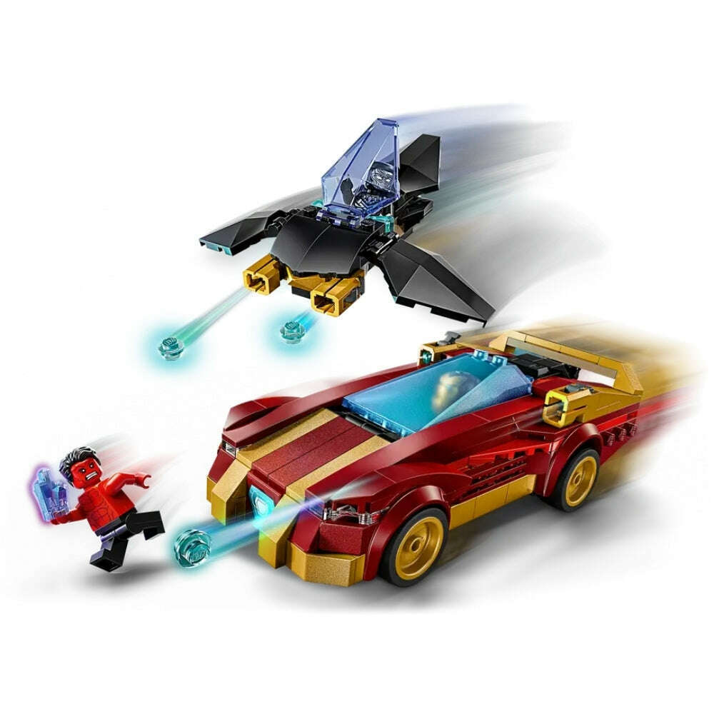 Toys N Tuck:Lego 76310 Marvel Iron Man Car & Black Panther vs. Red Hulk,Lego Marvel