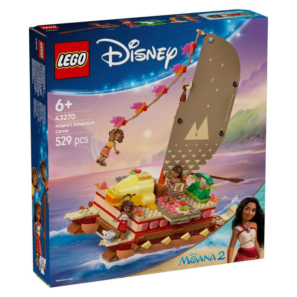 Toys N Tuck:Lego 43270 Disney Moana's Adventure Canoe,Lego Disney