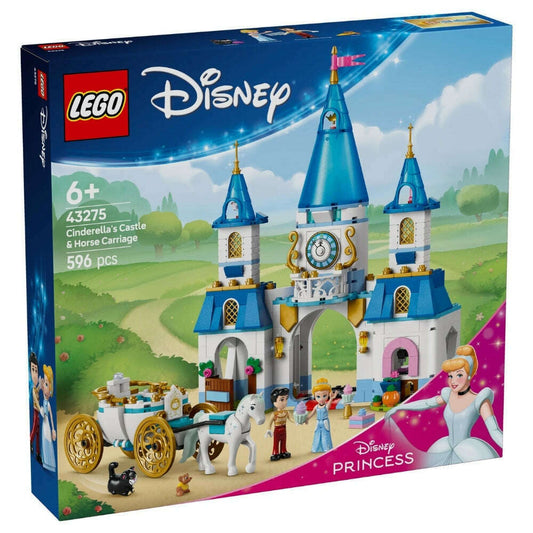 Toys N Tuck:Lego 43275 Disney Cinderella's Castle & Horse Carriage,Lego Disney