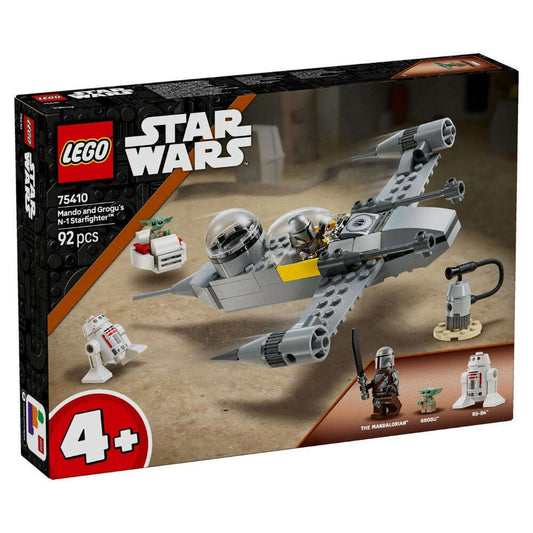 Toys N Tuck:Lego 75410 Star Wars Mando and Grogu's N-1 Starfighter,Lego Star Wars