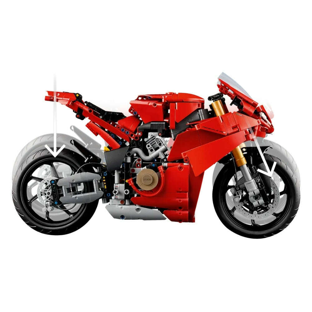 Toys N Tuck:Lego 42202 Technic Ducati Panigale V4 S Motorcycle,Lego Technic