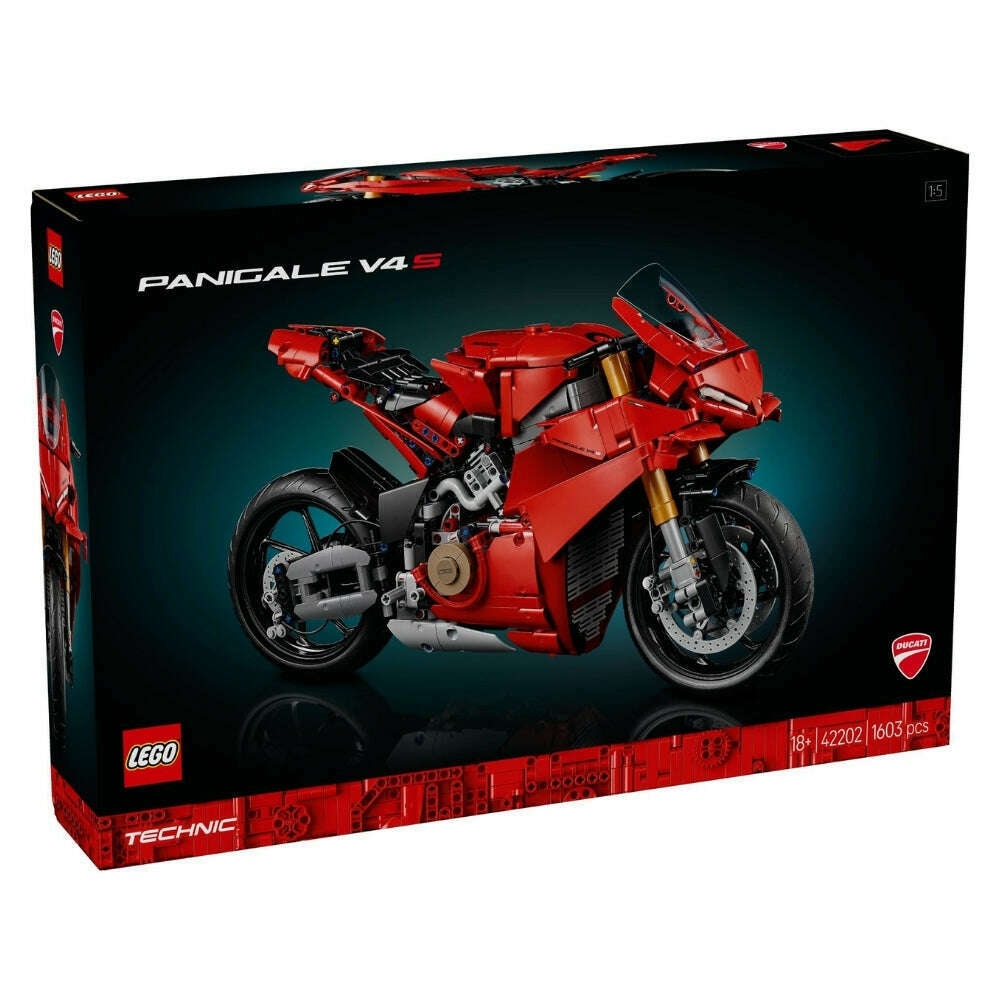 Toys N Tuck:Lego 42202 Technic Ducati Panigale V4 S Motorcycle,Lego Technic