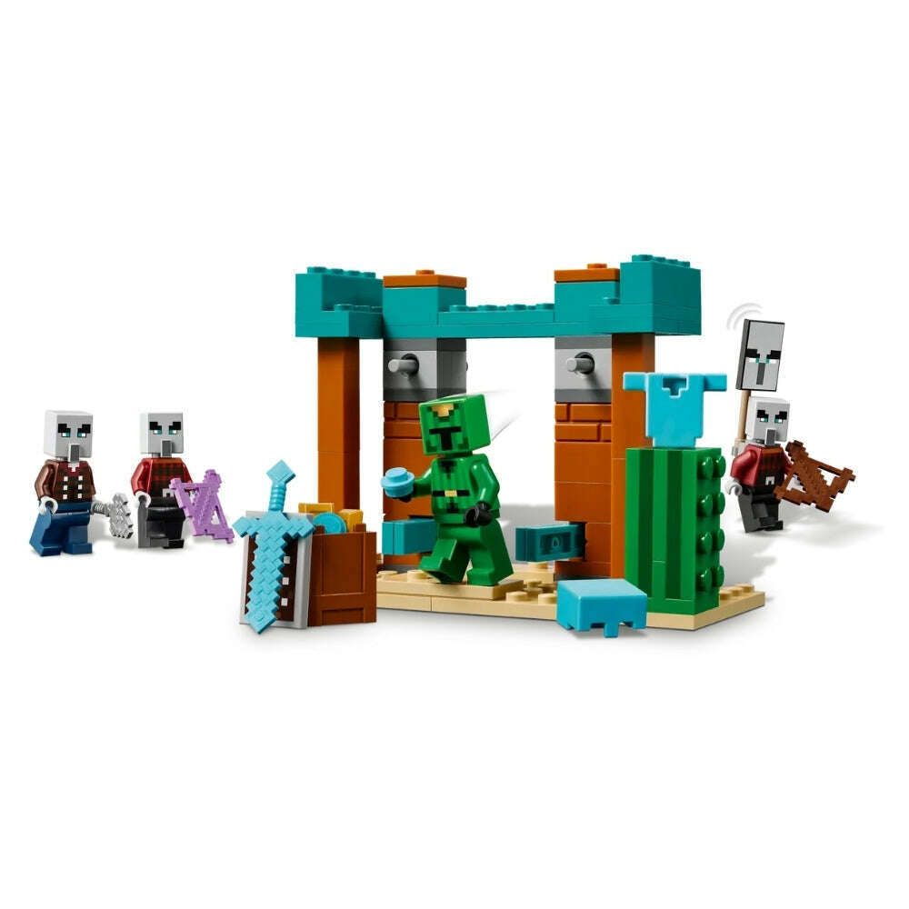 Toys N Tuck:Lego 21267 Minecraft The Illager Desert Patrol,Lego Minecraft