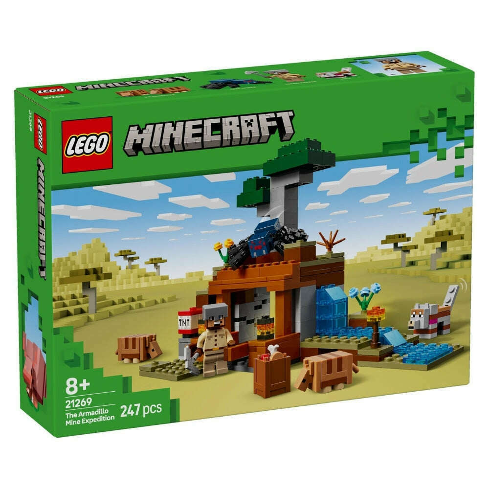 Lego 21269 Minecraft The Armadillo Mine Expedition – Toys N Tuck