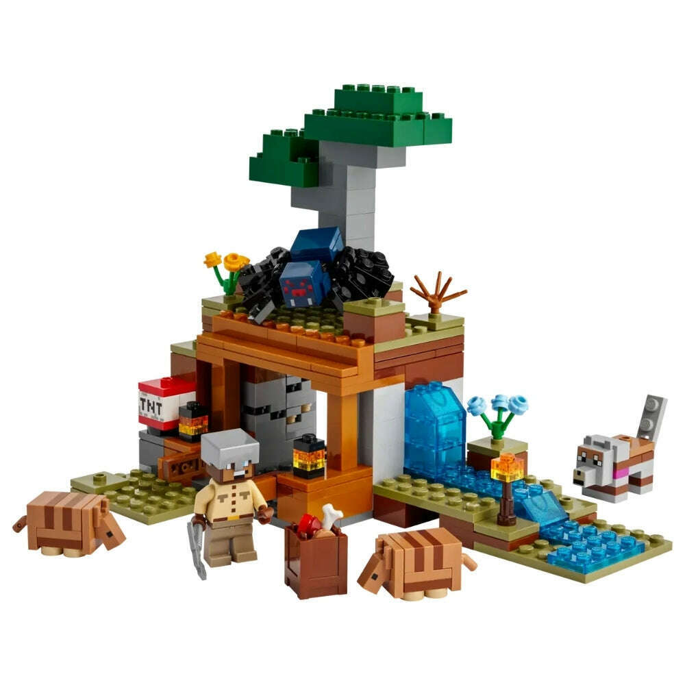 Toys N Tuck:Lego 21269 Minecraft The Armadillo Mine Expedition,Lego Minecraft