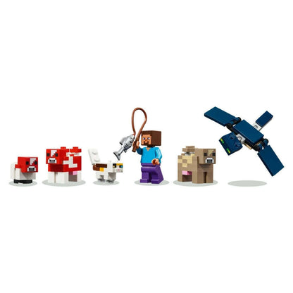 Toys N Tuck:Lego 21270 Minecraft The Mooshroom House,Lego Minecraft