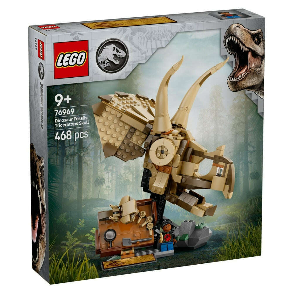 Toys N Tuck:Lego 76969 Jurassic World Dinosaur Fossils Triceratops Skull,Lego Classic