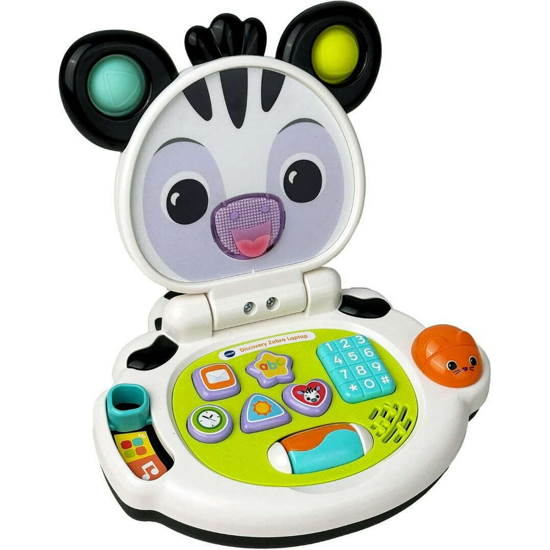 Toys N Tuck:Vtech Discovery Zebra Laptop,Vtech