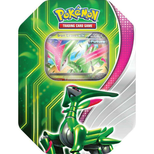 Toys N Tuck:Pokemon TCG Paradox Clash Tin - Iron Leaves,Pokemon