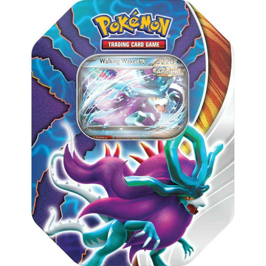 Toys N Tuck:Pokemon TCG Paradox Clash Tin - Walking Wake,Pokemon