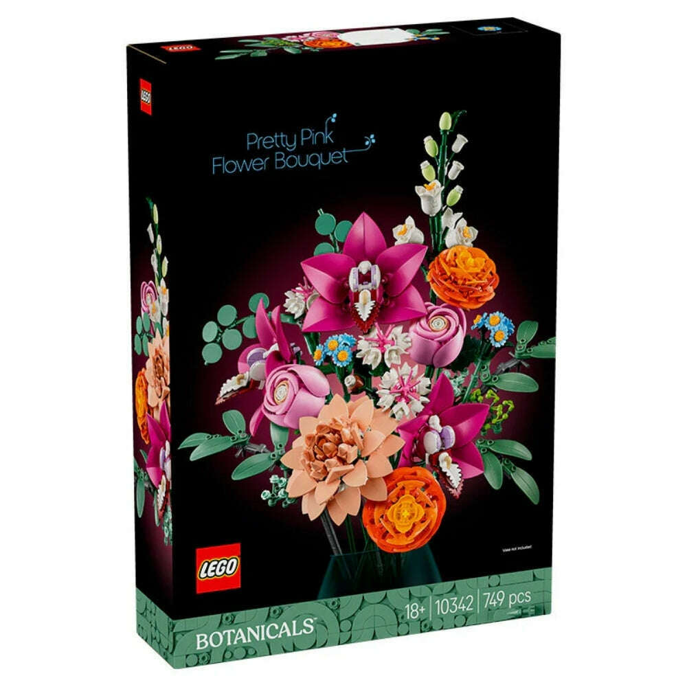 Toys N Tuck:Lego 10342 Botanical Pretty Pink Flower Bouquet,Lego Botanicals