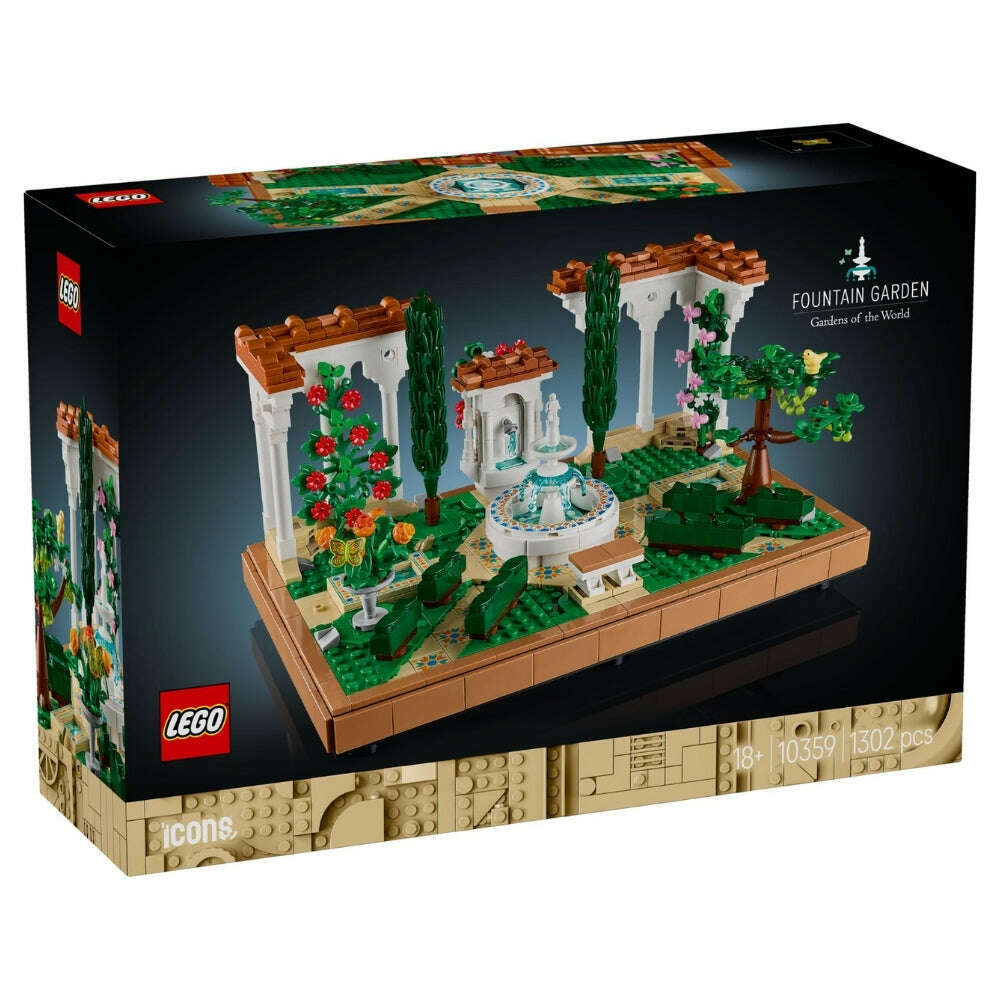 Toys N Tuck:Lego 10359 Icons Fountain Garden,Lego Ideas