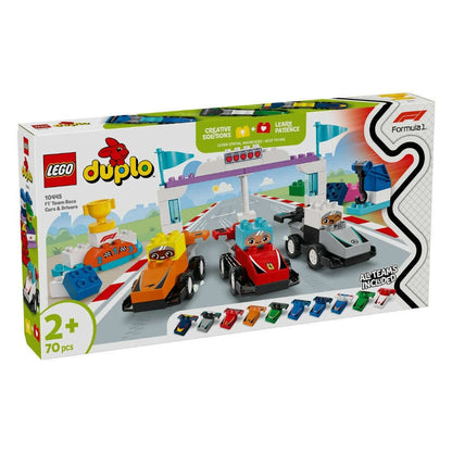 Toys N Tuck:Lego 10445 Duplo F1 Team Race Cars & Drivers,Lego Duplo