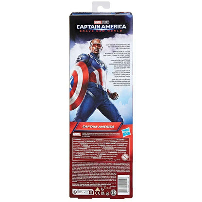 Toys N Tuck:Marvel Captain America: Brave New World Titan Hero Series Captain America,Marvel