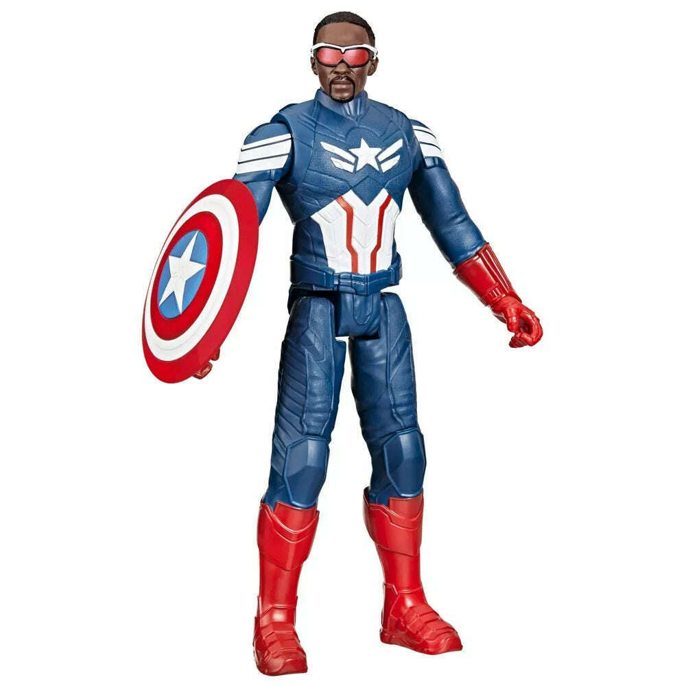 Toys N Tuck:Marvel Captain America: Brave New World Titan Hero Series Captain America,Marvel