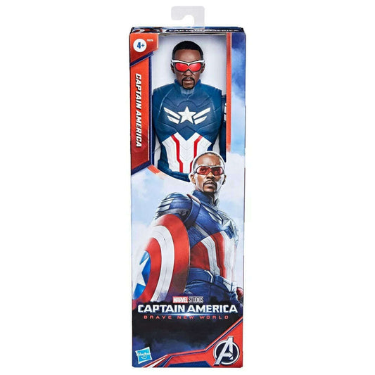 Toys N Tuck:Marvel Captain America: Brave New World Titan Hero Series Captain America,Marvel