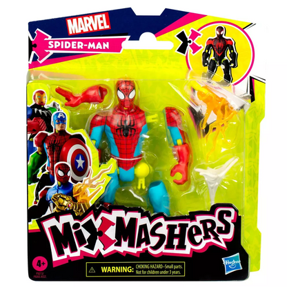 Toys N Tuck:Marvel Mix Mashers Spider-Man Action Figure,Marvel