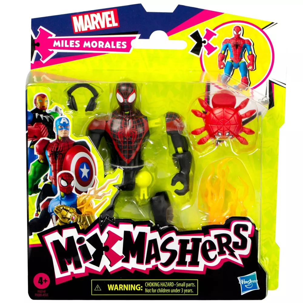 Toys N Tuck:Marvel Mix Mashers Miles Morales Action Figure,Marvel