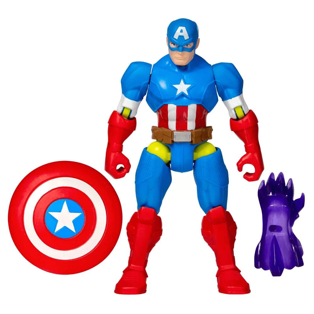 Toys N Tuck:Marvel Mix Mashers Captain America Action Figure,Marvel