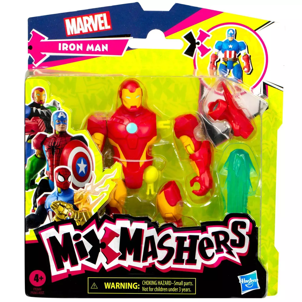 Toys N Tuck:Marvel Mix Mashers Iron Man Action Figure,Marvel