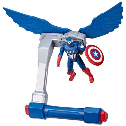 Toys N Tuck:Marvel Captain America: Brave New World Epic Hero Series Captain America Flight Control,Marvel