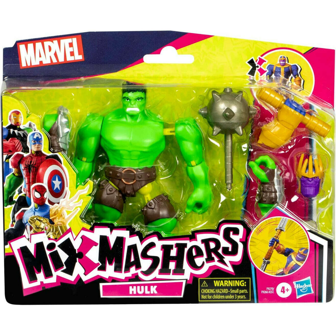 Toys N Tuck:Marvel Mix Mashers Hulk Deluxe Action Figure,Marvel