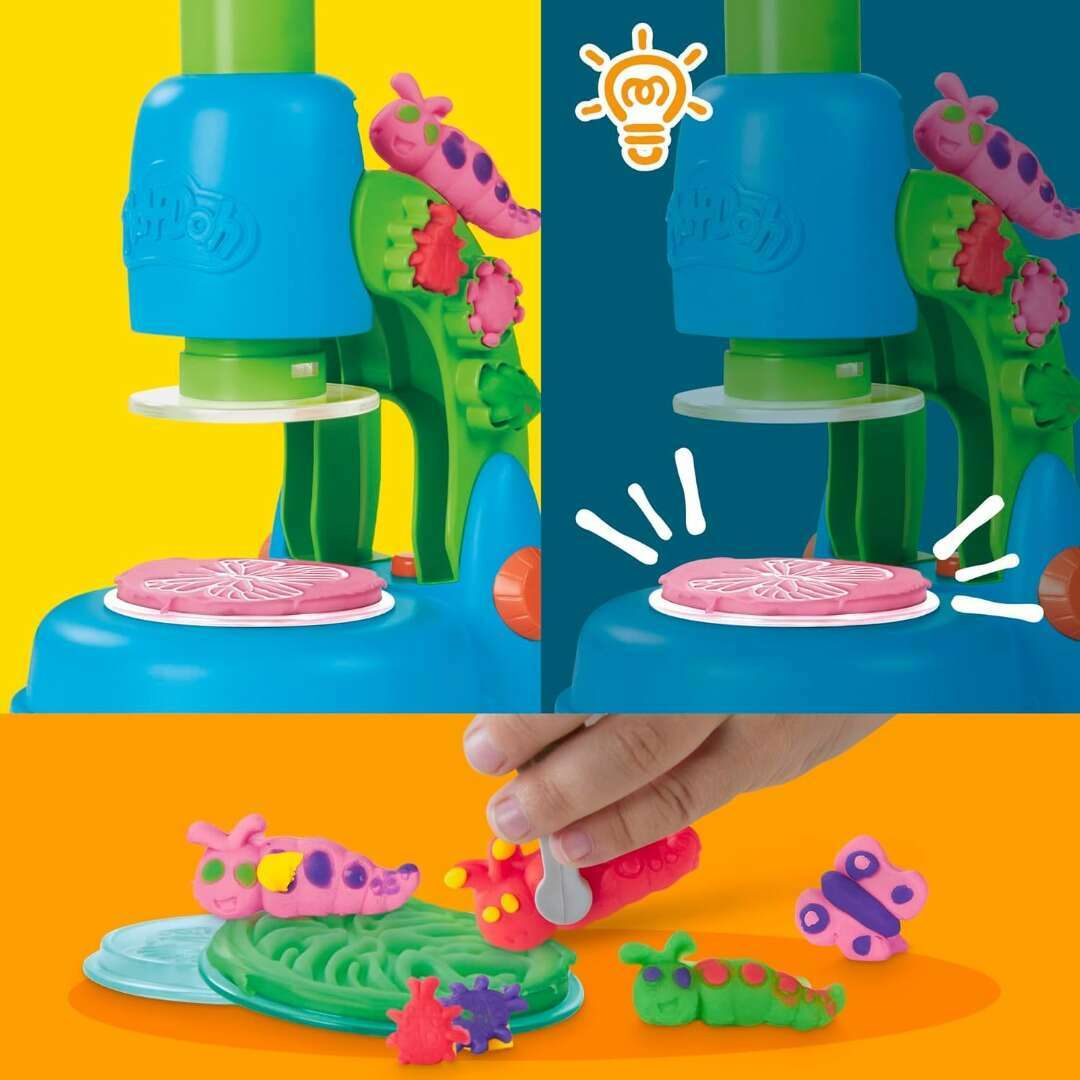 Toys N Tuck:Play-Doh Light & Look Microscope,Play-Doh