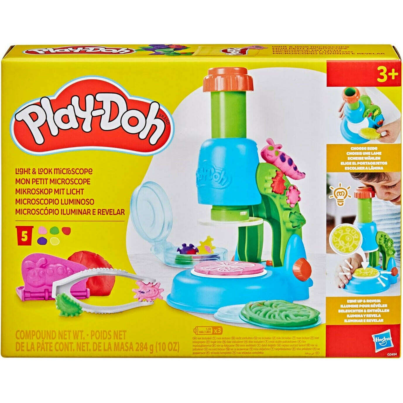 Toys N Tuck:Play-Doh Light & Look Microscope,Play-Doh