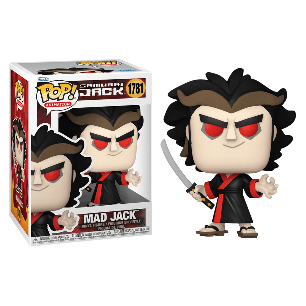 Toys N Tuck:Pop! Vinyl - Samurai Jack - Mad Jack 1781,Funko