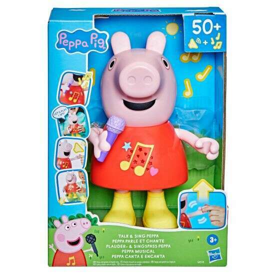 Toys N Tuck:Peppa Pig Talk & Sing Peppa,Peppa Pig