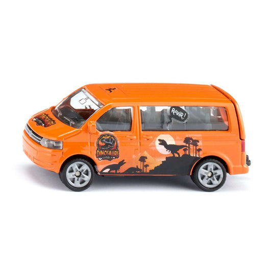 Toys N Tuck:Siku Diecast Vehicle 1070 VW Multivan with Dinosaur Stickers,Siku