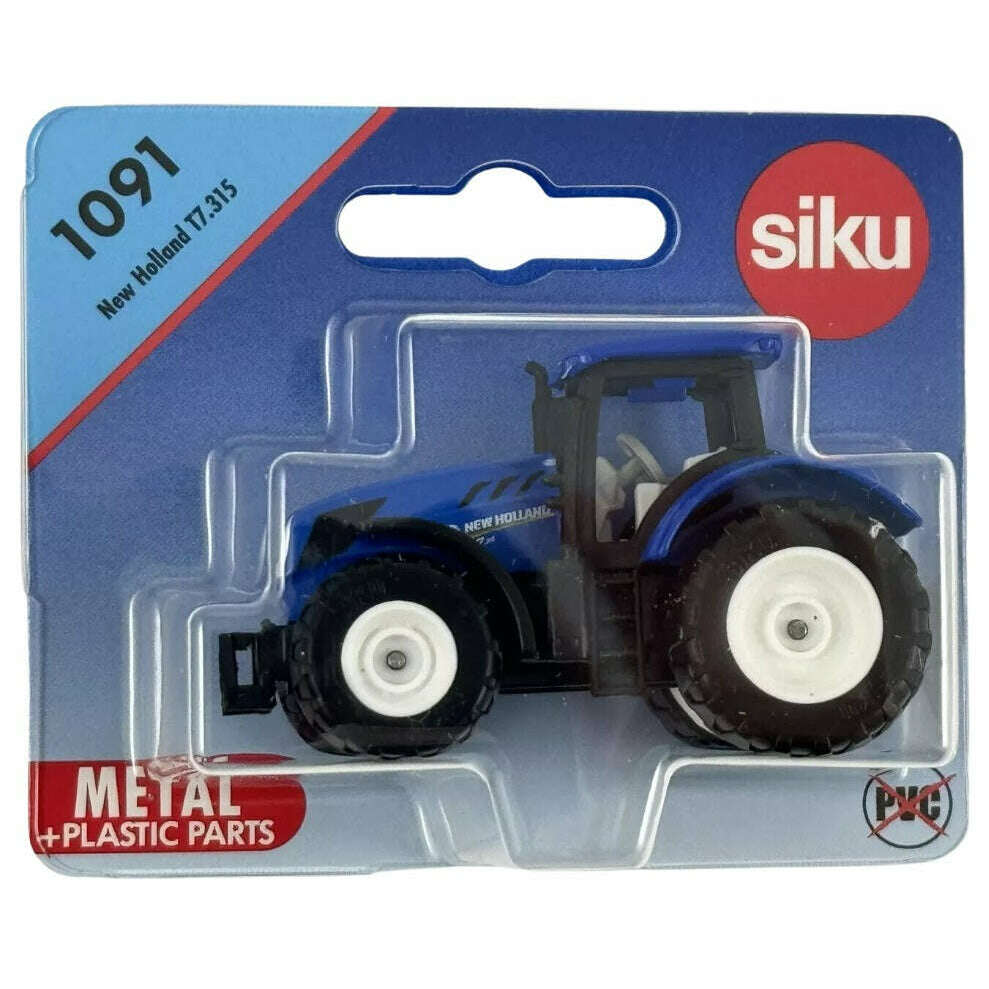 Toys N Tuck:Siku Diecast Vehicle 1091 New Holland T7.315,Siku