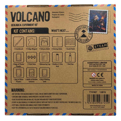 Toys N Tuck:World Of Science Volcano Geological Experiment Kit,World of Science