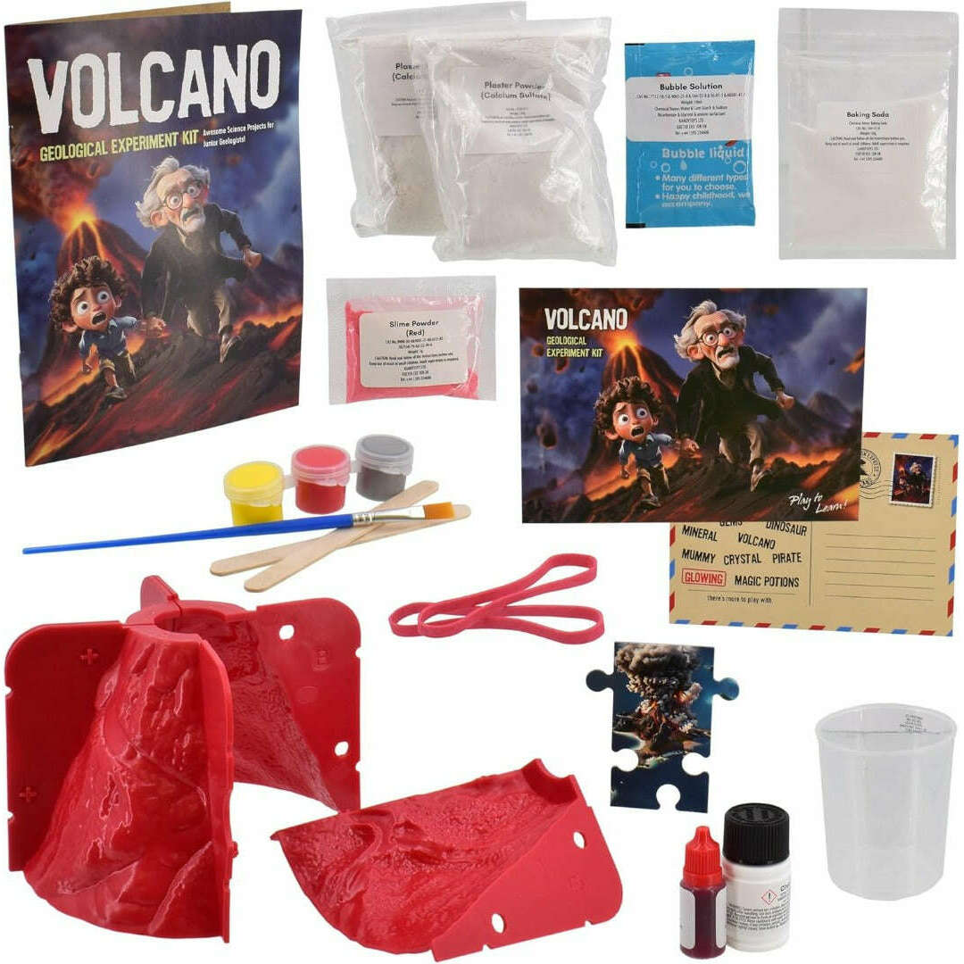 Toys N Tuck:World Of Science Volcano Geological Experiment Kit,World of Science