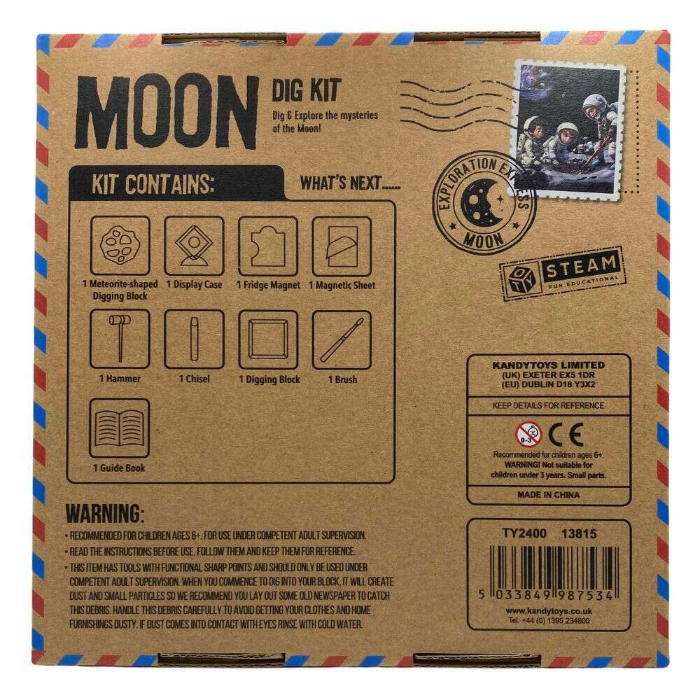 Toys N Tuck:World Of Science Moon Dig Kit,World of Science