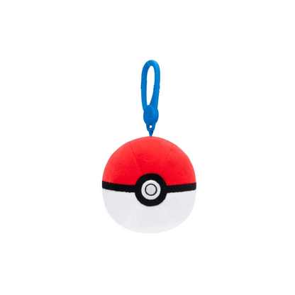 Toys N Tuck:Pokemon 3.5 Inch Clip on Plush - Pokeball,Pokemon