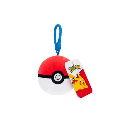 Toys N Tuck:Pokemon 3.5 Inch Clip on Plush - Pokeball,Pokemon