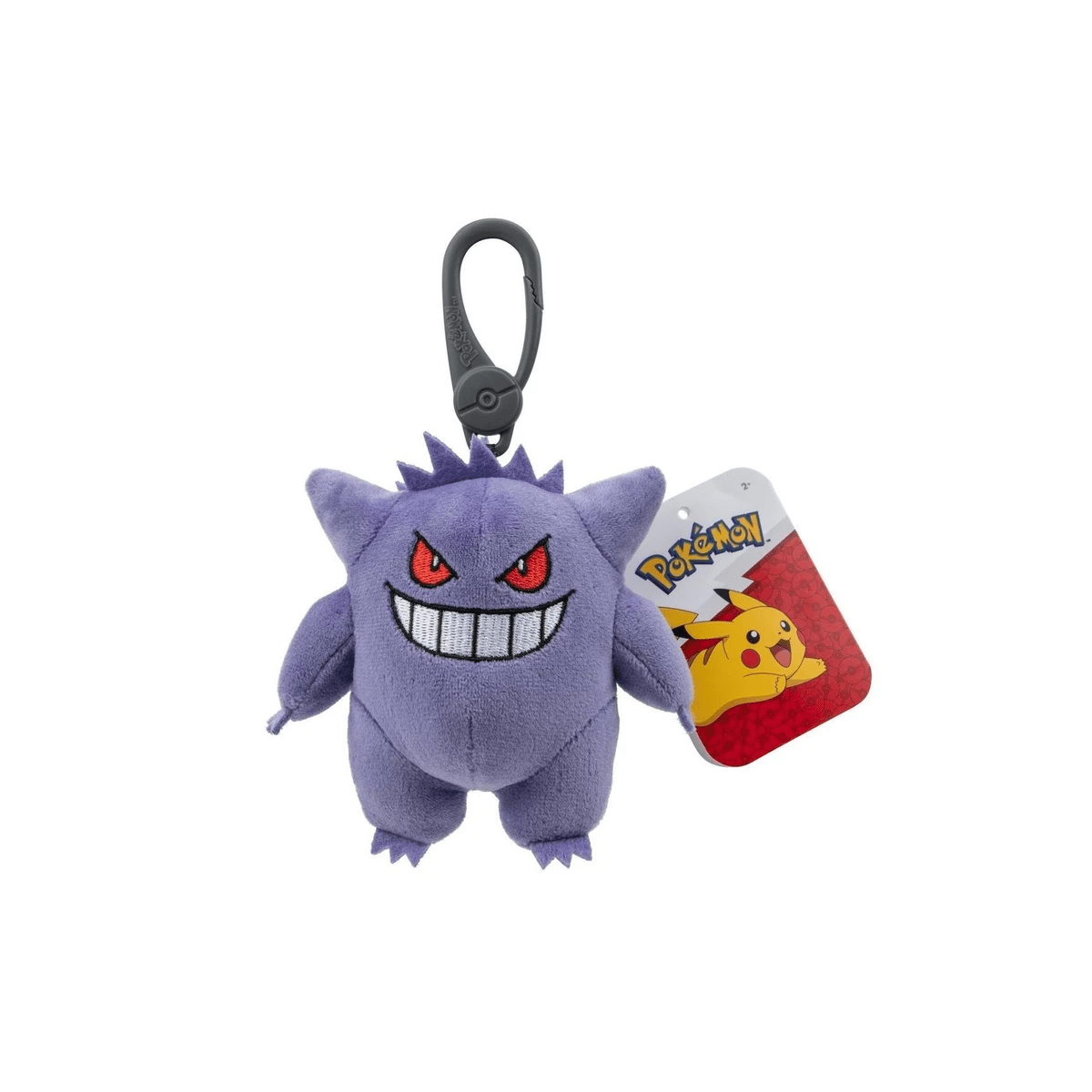 Toys N Tuck:Pokemon 3.5 Inch Clip on Plush - Gengar,Pokemon