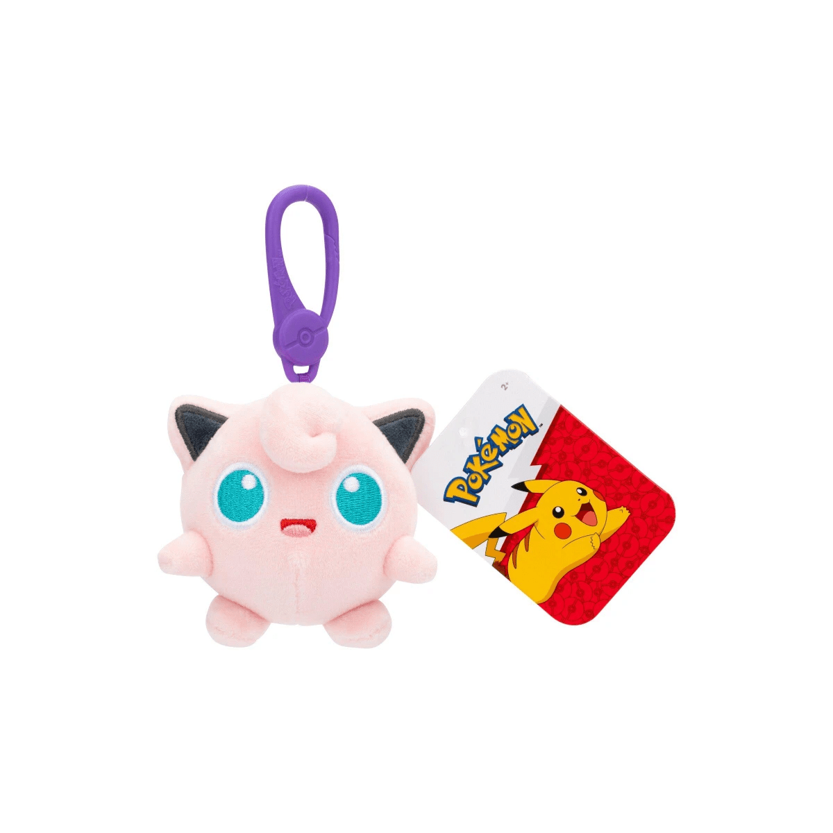 Toys N Tuck:Pokemon 3.5 Inch Clip on Plush - Jigglypuff,Pokemon