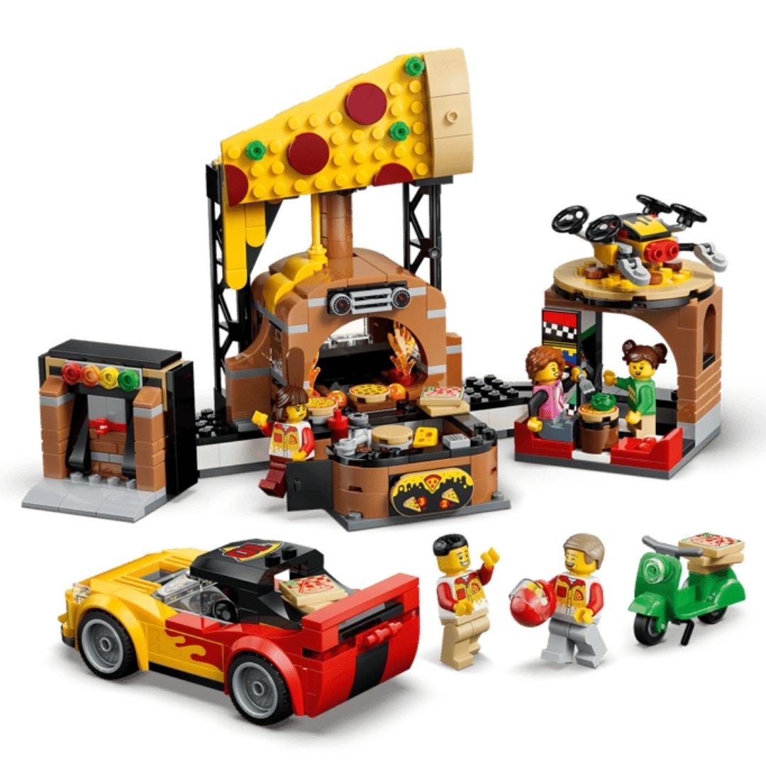 Lego 60496 City Pizza Delivery Experience