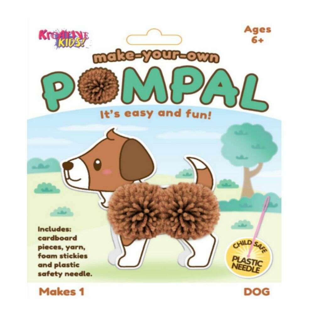 Toys N Tuck:Creative Kids Make-Your-Own PomPal,Creative Kids