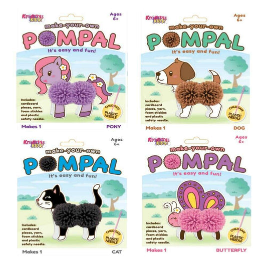 Toys N Tuck:Creative Kids Make-Your-Own PomPal,Creative Kids