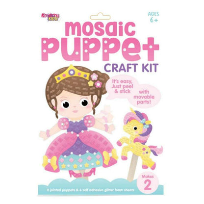 Toys N Tuck:Creative Kids Mosaic Puppet Craft Kit,Creative Kids