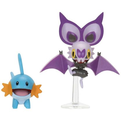 Toys N Tuck:Pokemon Battle Figure Pack - Mudkip Noibat,Pokemon